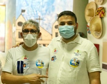 Na Feira de Artesanato, ele enfatizou o valor que deve ser dado aos nossos produtos — Foto: Divulgação.