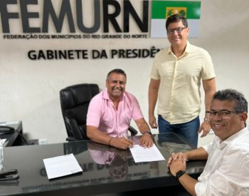 Chapa encabeçada por Luciano Santos foi a única registrada até às 17h, desta segunda-feira (9). — Foto: Divulgação