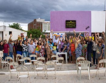 Projeto Calçada cidadã foi sucesso no bairro Bela Vista em Jardim do Seridó. Foto: Divulgação.