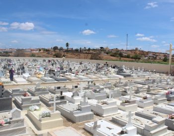 Cemitério Público de Jardim do Seridó. Foto — Divulgação.