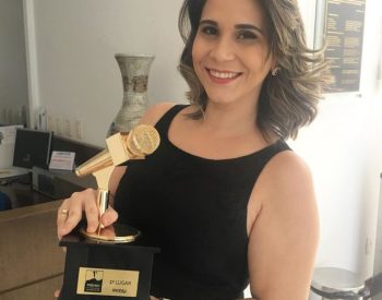 Jornalista jardinense, Anna Alyne Cunha (Foto: Divulgação)