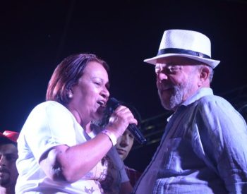 Ex-presidente Lula enviou mensagem para a senadora e pré-candidata Fátima Bezerra. ( Foto: José Aldenir / Agora Imagens )