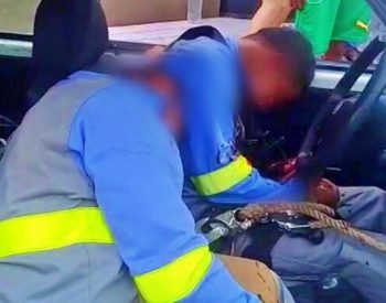 O duplo homicídio ocorreu na manhã desta terça-feira, 15, na região metropolitana de São Luís. Polícia ainda não prendeu suspeitos do crime. ( Foto: Via/Whats’app )