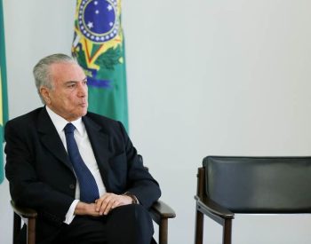 Brasília(DF), 23/11/2016 - Posse do Ministro da Educação Roberto Freire _ Palácio do Planalto. Foto: Rafaela Felicciano/Metrópoles