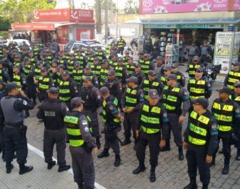 Serão 6.307 policiais militares nos principais polos carnavalescos (Foto: Divulgação)