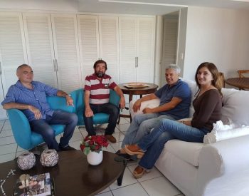 Presidente do PR, Estadual João Maia acompanhado do prefeito de São Gonçalo do Amarante, Paulinho Medeiros (PR). ( Foto: Assessoria )