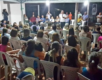 Reunião com lideranças do município de Macaíba. ( Foto: Assessoria / Rogério Marinho )