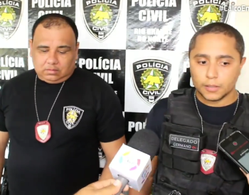 Delegados; Leonardo Germano e Ricardo Brito.