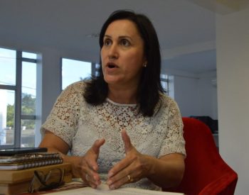 Simone Maia diz que nos próximos 12 meses a MRV construirá mais de duas mil unidades habitacionais no RN. ( Foto: José Aldenir / Agora Imagens )