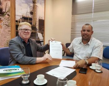 Deputado estadual levou ao conhecimento do diretor pleitos importantes para cidades do interior do RN. — Foto: Divulgação