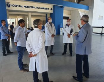 O Cremern visitou o Hospital da Polícia Militar, o Hospital João Machado e o Hospital Regional Alfredo Mesquita Filho, em Macaíba. ( Foto: Gustavo Farache )