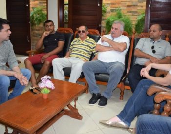 Deputado federal Walter Alves em Luís Gomes (Foto: Divulgação/Assessoria)