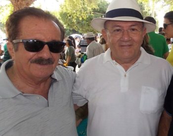 Vivaldo e Wanderley foram parceiros políticos em três eleições, onde fizeram dobradinha em todo RN — Foto: Divulgação
