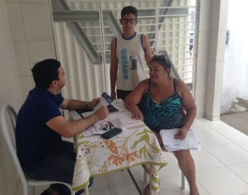 Os atendimentos aconteceram na casa de Basto de Ramalho (Foto: Divulgação)