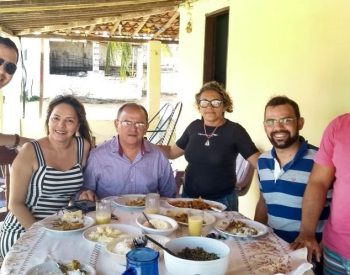 Pré-candidato a Deputado estadual Edilio Lobo visitou a cidade Elói de Souza e conversou com lideranças de vários município. ( Foto: Assessoria )