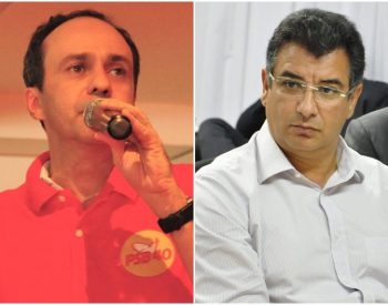 Vice-governador Fábio Dantas e o empresário José Vieira. ( Foto: José Aldenir / Agora RN )