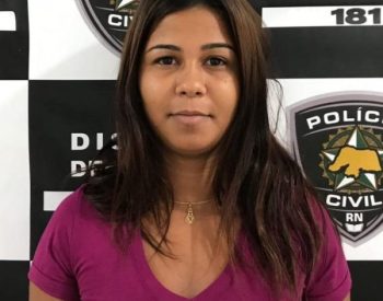 Acusada Dayane Clemetino. ( Foto: Polícia Civil )
