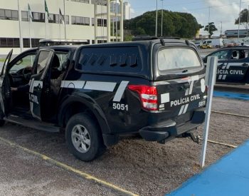 Operação mira suspeitos de tráfico e organização criminosa em Natal — Foto: Sérgio Henrique Santos/Inter TV Cabugi
