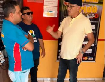 Vereador Cássio de Zequinha – (PP), presidente da APAEJS Sr. Peba e o deputado estadual Benes Leocádio – (UNIÃO – RN). Foto — ©Redes Sociais.