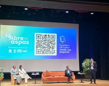 Evento 'Abre Aspas', da Rede Paraíba de Comunicação, abriu cobertura das Eleições 2026 — Foto: Guilherme Bezerra/CBN Paraíba