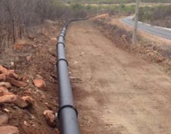 Adutora Emergencial de Caicó. Foto - Divulgação.