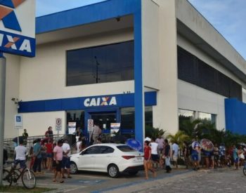 Quem recebe na nova conta digital da Caixa até agora só podia usar dinheiro como débito ou transferência. — Foto: Sérgio Henrique Santos/Inter TV Cabugi