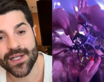 Alok anuncia medidas para ajudar fã que se envolveu em acidente com drone - Reprodução/Instagram