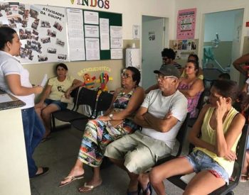 salas de espera das Unidades Básicas de Saúde - Foto Divulgação.