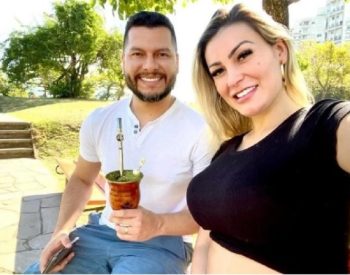 Thiago Lopes e Andressa Urach. Foto — ©Divulgação.