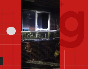 Homem é suspeito de atear fogo no apartamento da ex-companheira por não aceitar o fim do relacionamento — Foto: Reprodução/Instagram