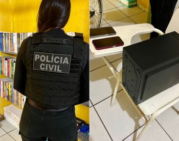 Professor foi alvo de mandado de busca e apreensão em Mossoró — Foto: Divulgação/Polícia Civil