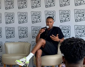 Jessie T. Usher, que interpreta A-Train, na série 