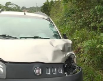 Homem morre atropelado ao atravessar rodovia, no Agreste da PB — Foto: Reprodução / TV Cabo Branco