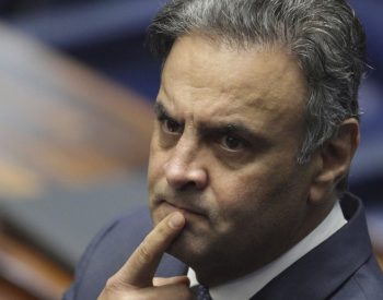 O senador Aécio Neves (PSDB-MG) (Foto: Eraldo Peres/AP)