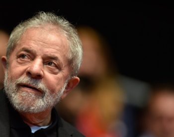 Luiz Inácio Lula da Silva foi condenado na Lava Jato (Foto: Douglas Magno/AFP)