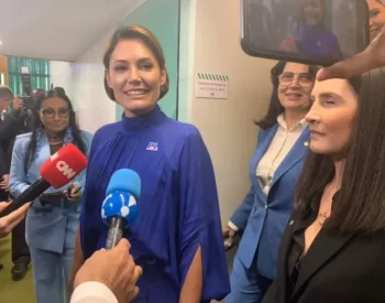 Michelle Bolsonaro. Foto — ©Reprodução.