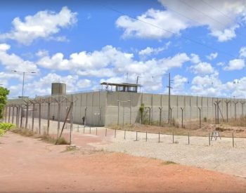 Cadeia Pública de Ceará-Mirim, na Grande Natal presídio penitenciária Dinorá Simas — Foto: Divulgação/Google Street View