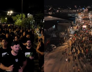 Treino de corrida viraliza e reúne 7 mil pessoas em Natal — Foto: Reprodução