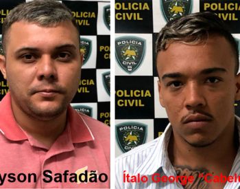 Tallyson Fernandes Dantas, conhecido como “Safadão”, e Ítalo George da Silva, conhecido como “Cabeludo”.
