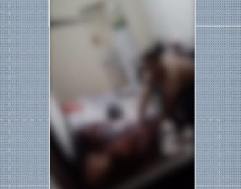 Mulher que teve dedo e orelha decepados por ex-companheiro passa por cirurgia em Natal — Foto: Reprodução/Inter TV Cabugi