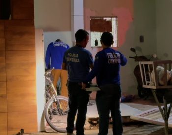 Acidente que causou morte de criança aconteceu no fim da tarde de domingo — Foto: Flávio Fernandes/TV Cabo Branco