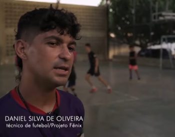 Daniel foi personagem de uma reportagem do Fantástico — Foto: Reprodução/TV Globo