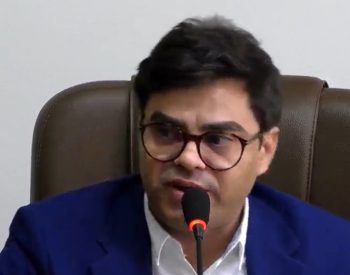 Vereador Lucieldo da Silva, de Currais Novos, foi indiciado por importunação sexual — Foto: Reprodução/Câmara Municipal de Currais Novos