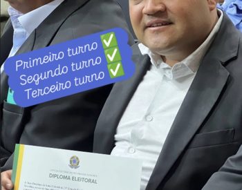 Vereador Cássio de Zequinha – (PP), publicou a foto comemorando a vitória na justiça. Foto — ©Divulgação.