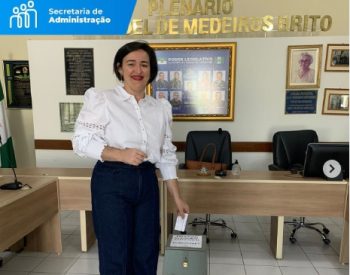 Andreza Silva, eleita Diretora Presidente do JARDIMPREV. Foto — ©Reprodução/Instagram.