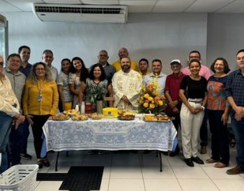 Café na manhã desta sexta feira no Banco do Brasil em Jardim do Seridó. Foto —©Divulgação.