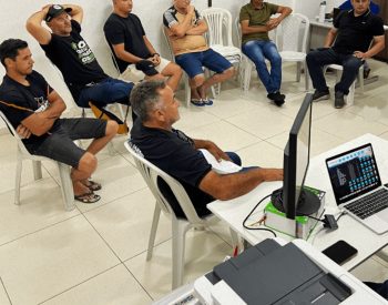 Representantes das escolinhas de futsal de Jardim do Seridó. Foto — ©Assessoria.