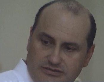 César Mata Pires Filho estava sendo interrogado na Justiça Federal, em Curitiba, nesta segunda-feira (8). Foto: TV Globo/Reprodução.