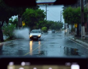 Chuvas em Natal — Foto: Demis Roussos/prefeitura de Natal