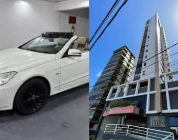 Mercedes e apartamento em Petrópolis estão em leilão — Foto: Divulgação